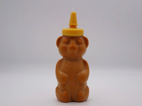 The Honey Bear Candle - Tan/Yellow