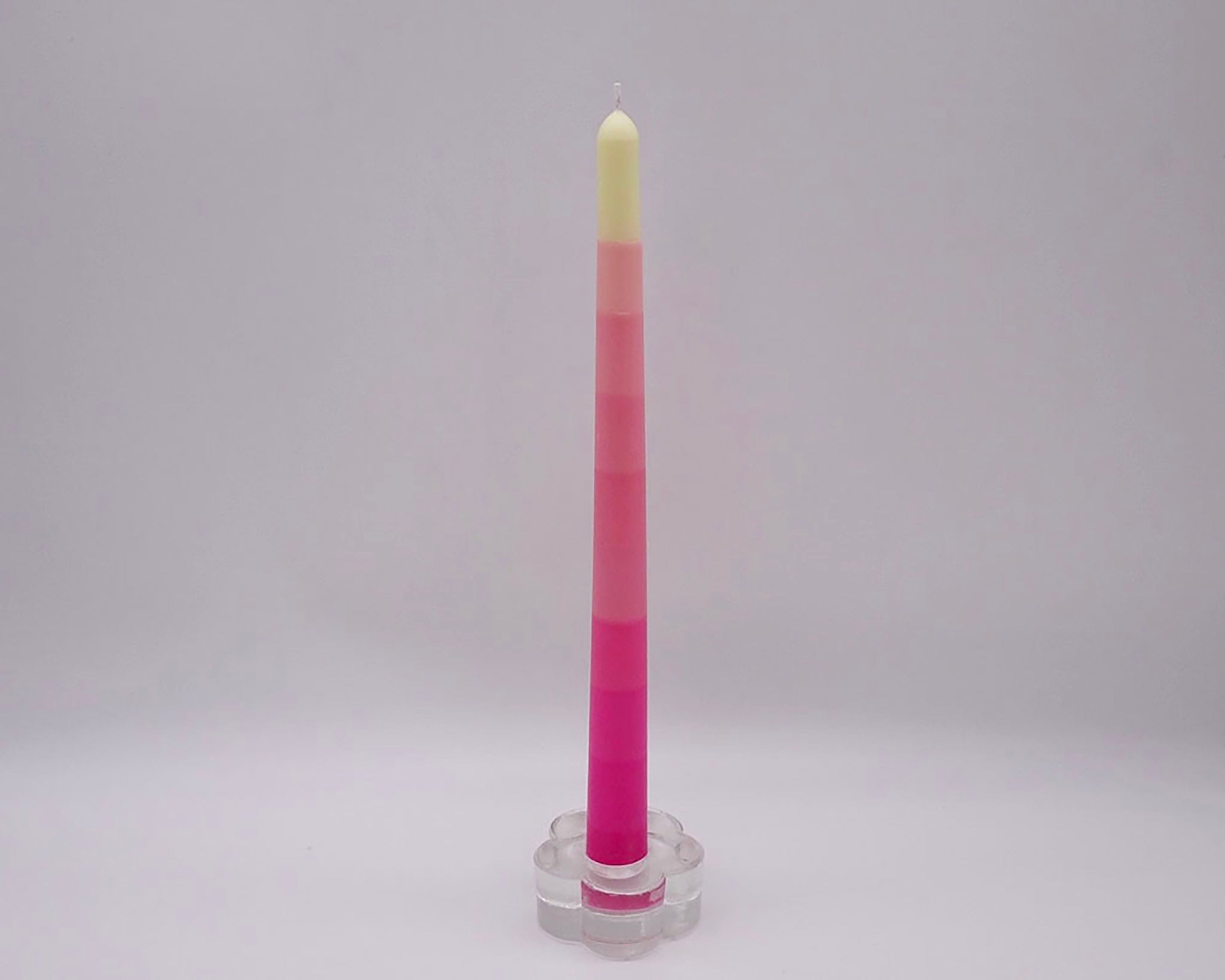 The Ombre Dinner Candle - Pink