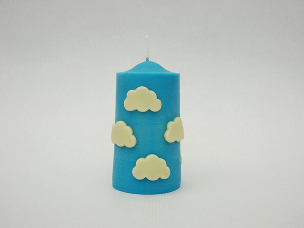 The Cloud Pillar Candle